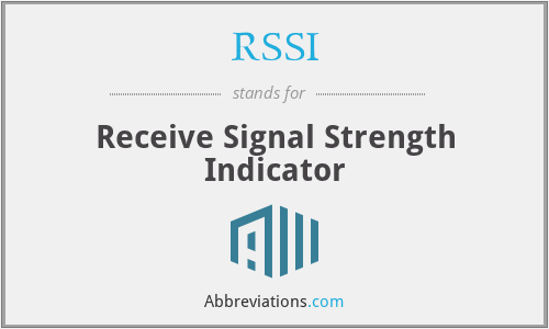 What Is The Receive Signal Strength Indicator